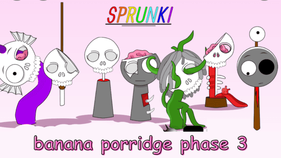Sprunki Banana Porridge Phase 3