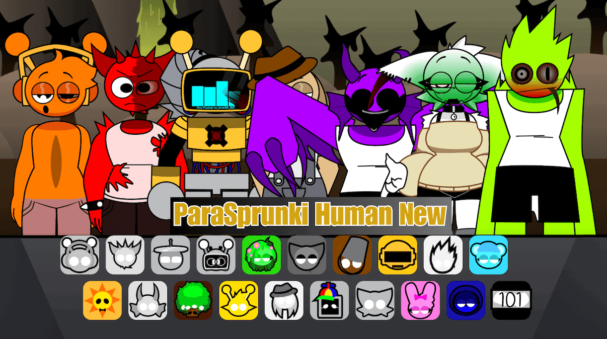 ParaSprunki New Human